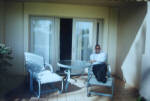 Andr� relaxing in Hawaii